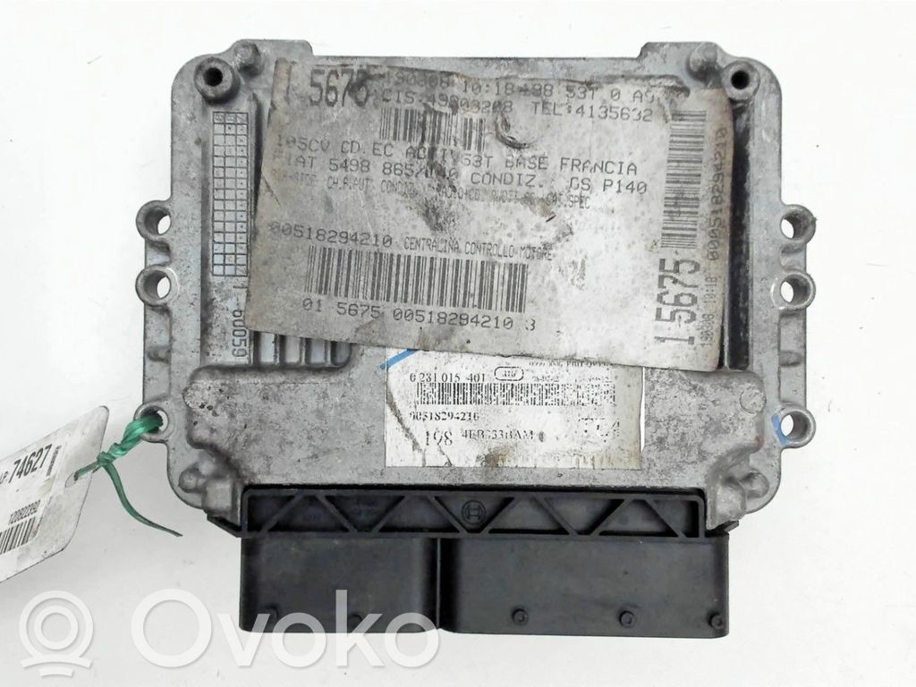 Fiat Bravo Engine control unit/module 
