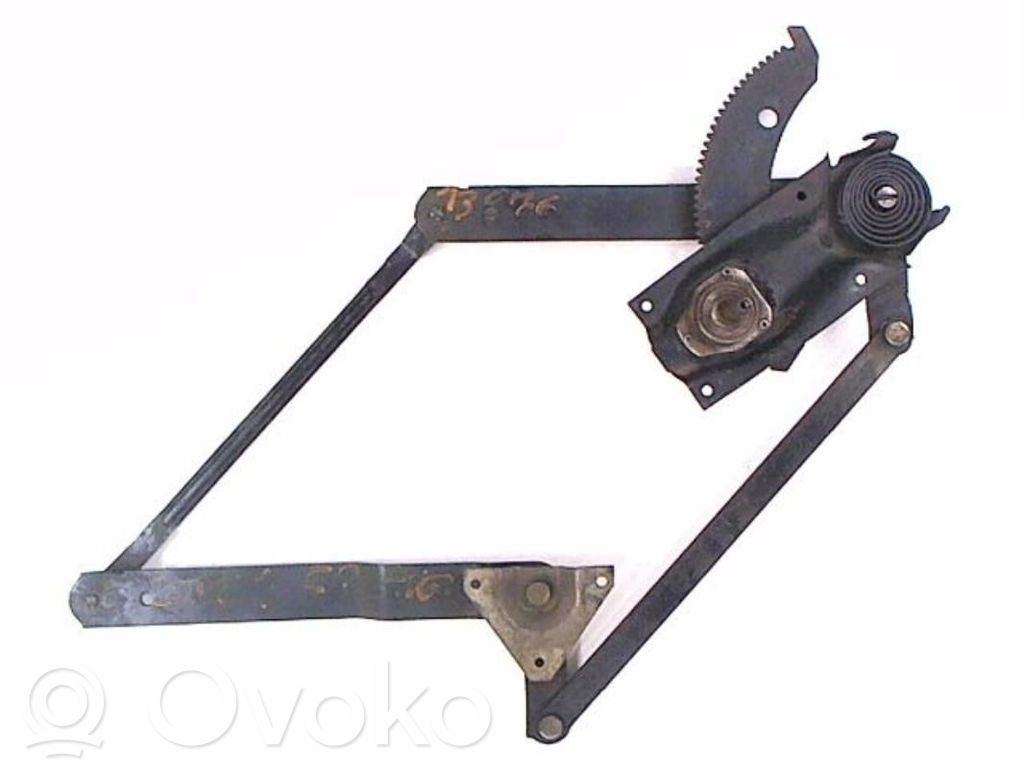 Front door manual window regulator