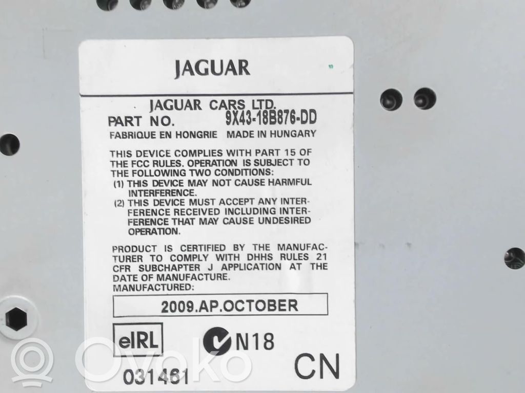 Jaguar X-Type Unitate principală radio/CD/DVD/GPS 