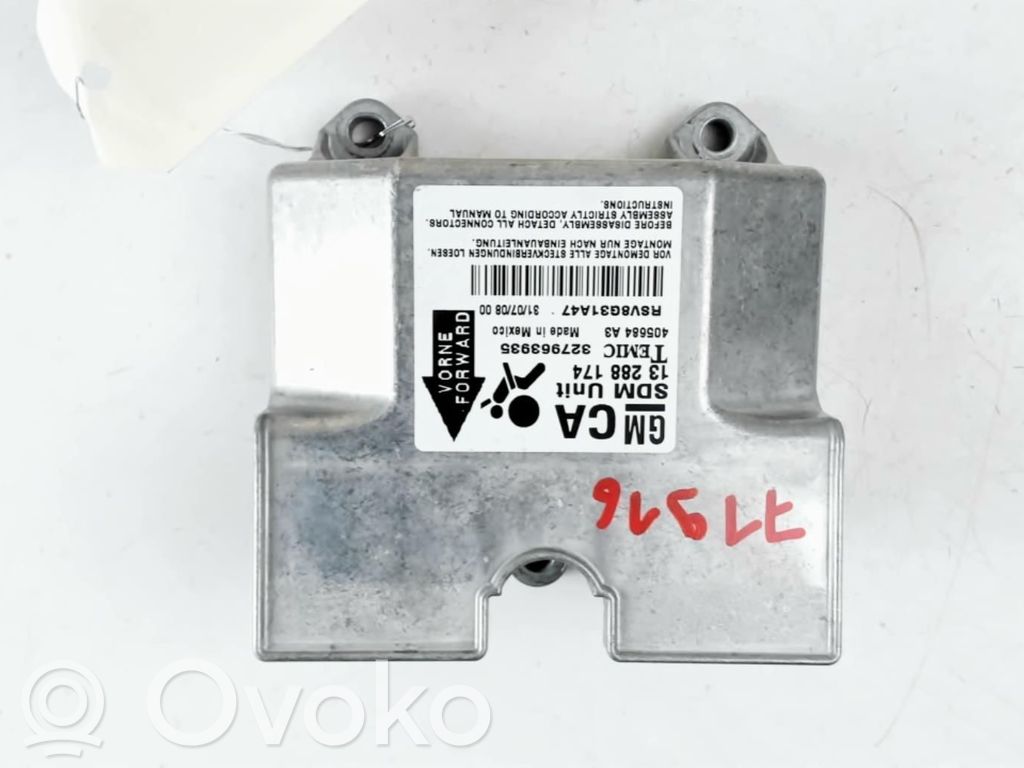 Opel Astra H Sterownik / Moduł Airbag 