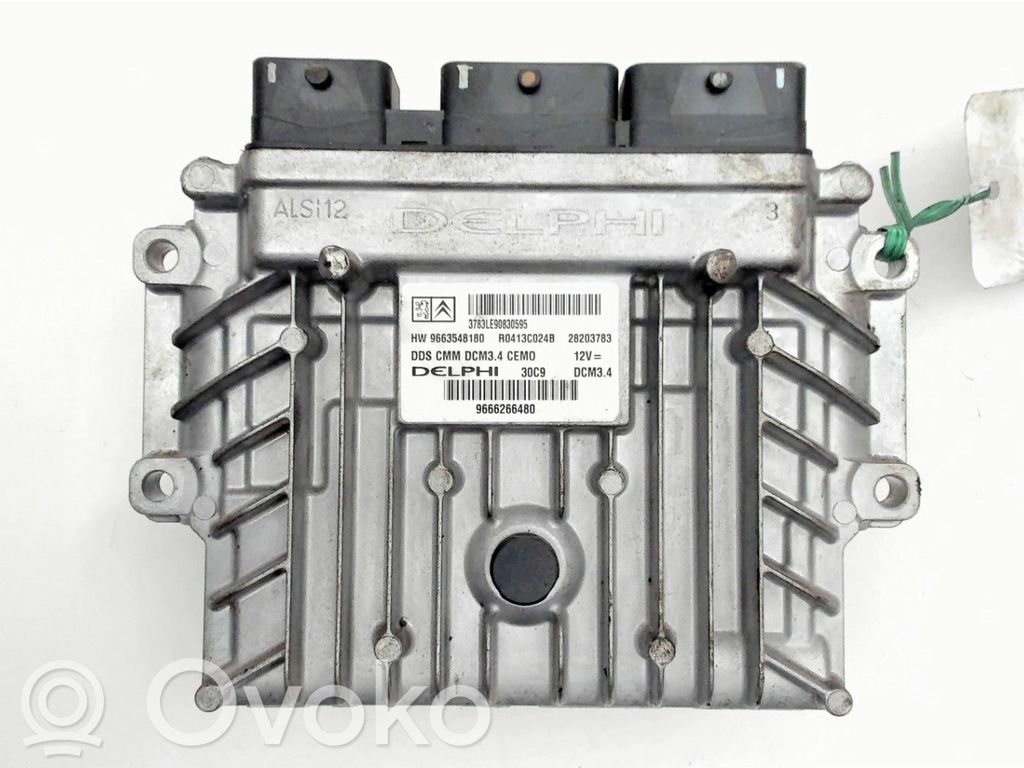 Peugeot 308 Calculateur moteur ECU 