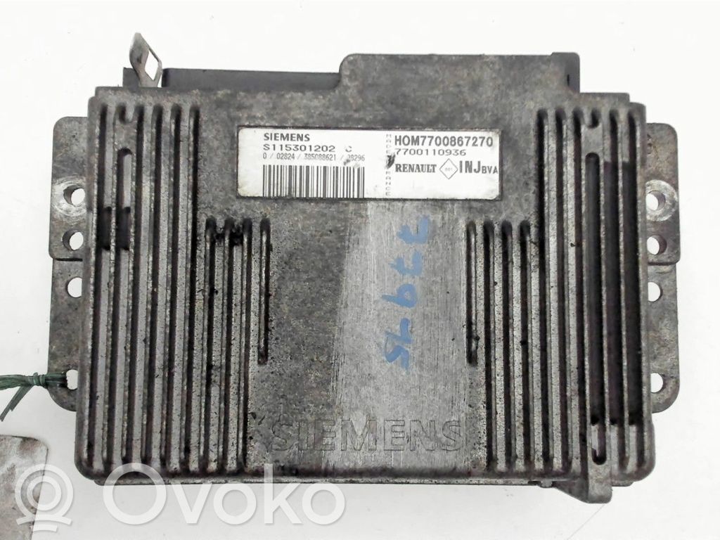 Renault Clio II Engine control unit/module 