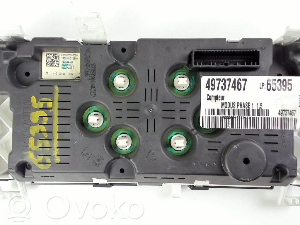Renault Modus Speedometer (instrument cluster) 