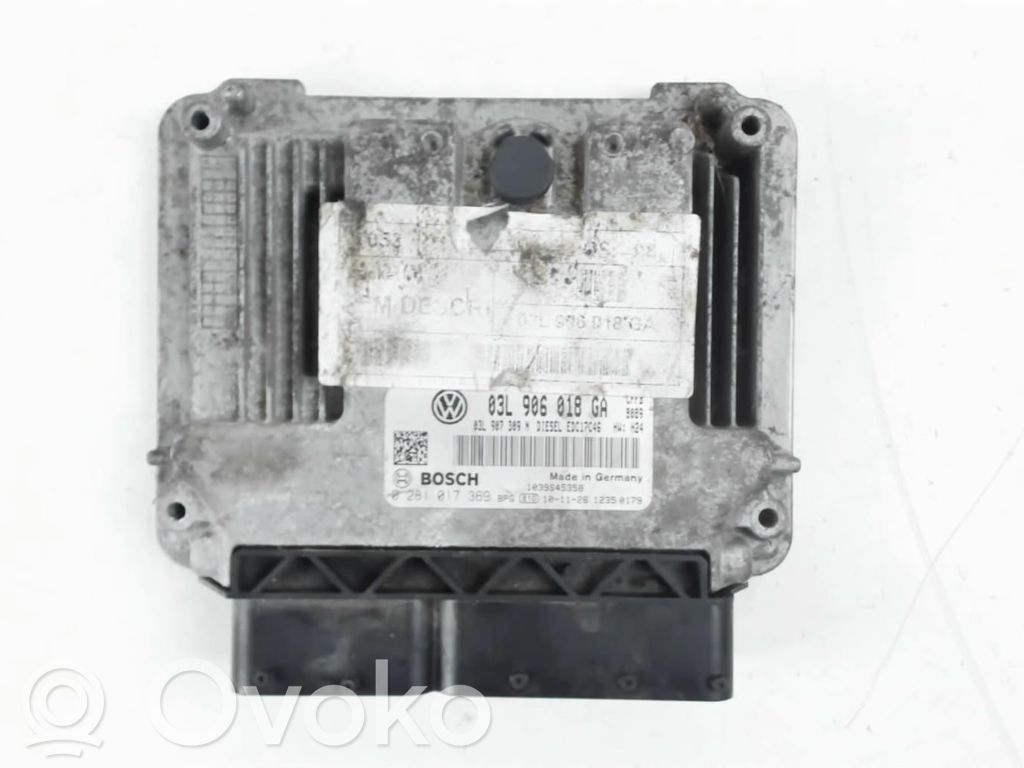 Volkswagen Eos Engine control unit/module 