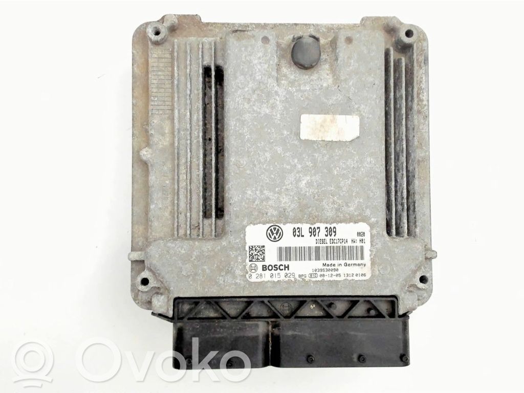 Volkswagen Golf VI Engine control unit/module 