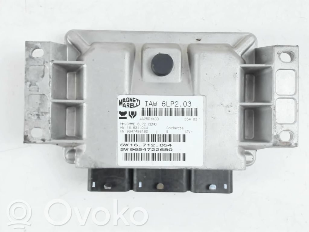 Peugeot 206 Unitate/modul de control motor 