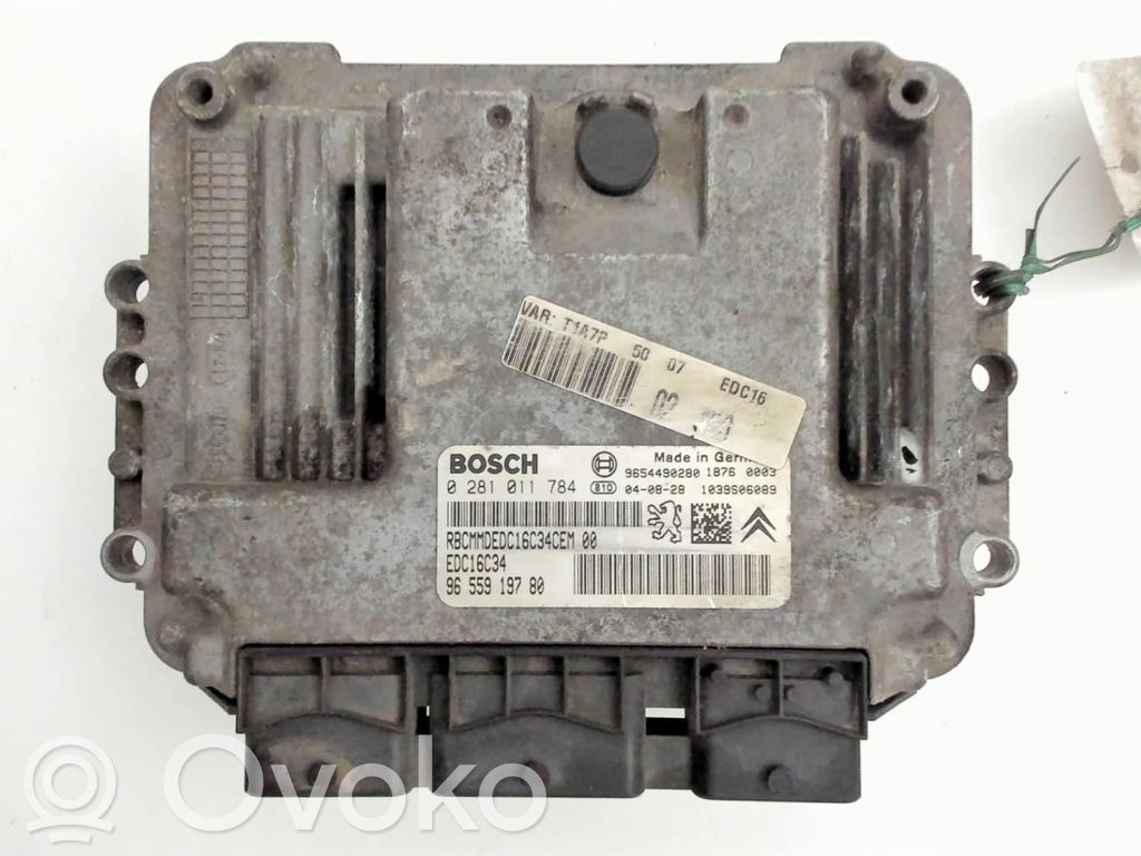 Peugeot 206 Engine control unit/module 