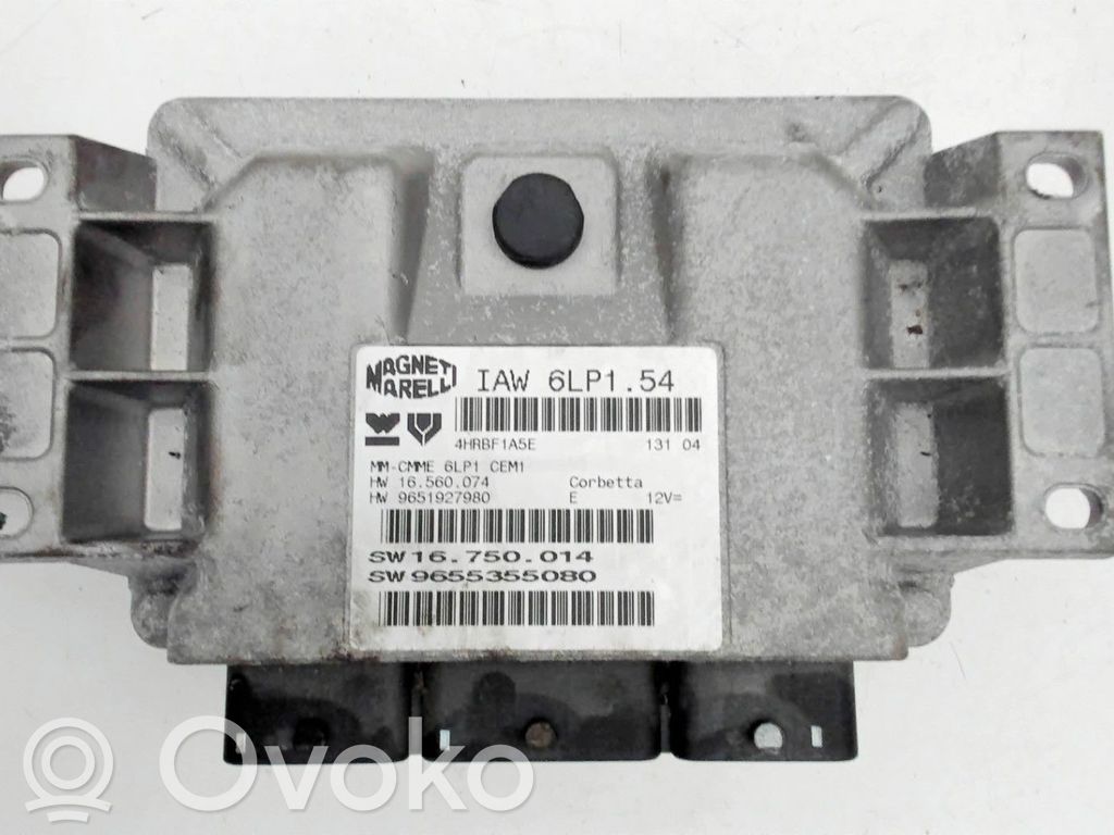Peugeot 407 Engine control unit/module 