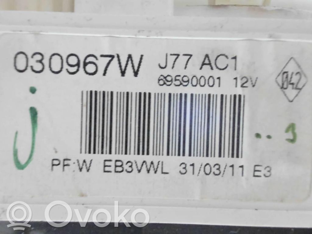 Renault Clio III Unitate control climatizare 