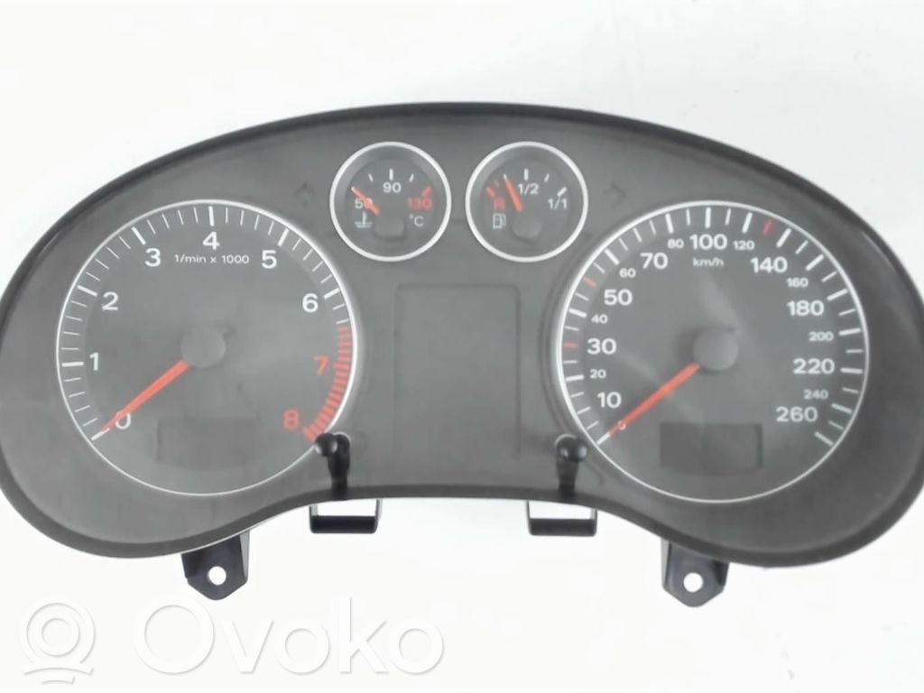 Audi A3 S3 A3 Sportback 8P Tachimetro (quadro strumenti)