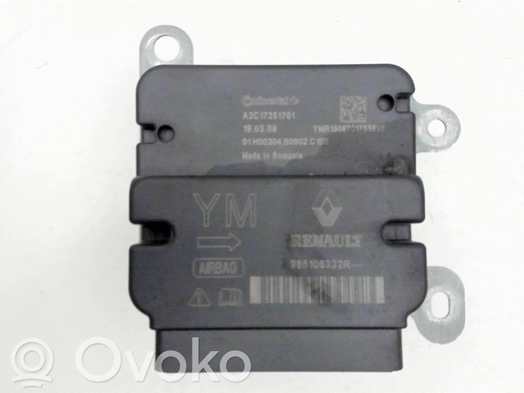 Dacia Sandero Airbag control unit/module 