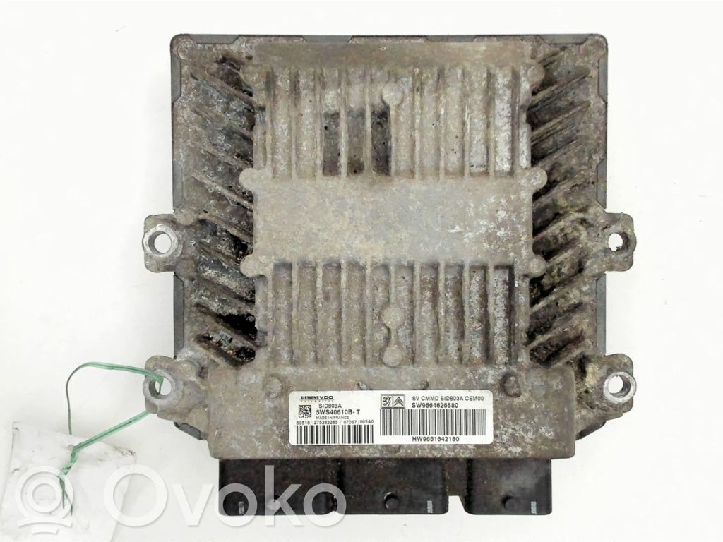 Peugeot 807 Engine control unit/module 