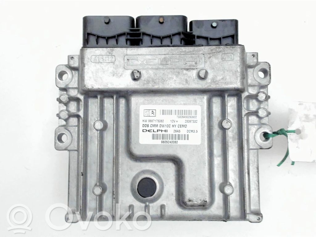 Moottorin ohjainlaite/moduuli   9805240080