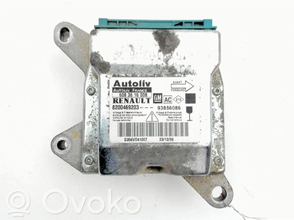 Renault Trafic II (X83) Unitate/modul de comandă airbaguri 