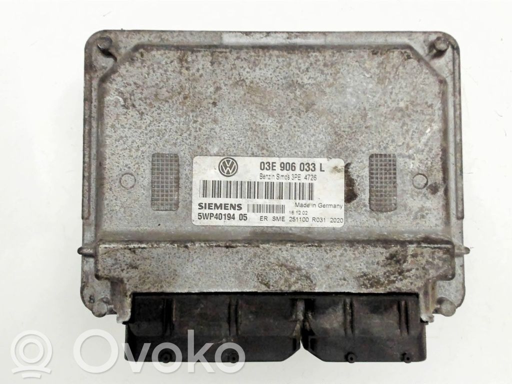 Volkswagen Polo Centralina/modulo del motore 