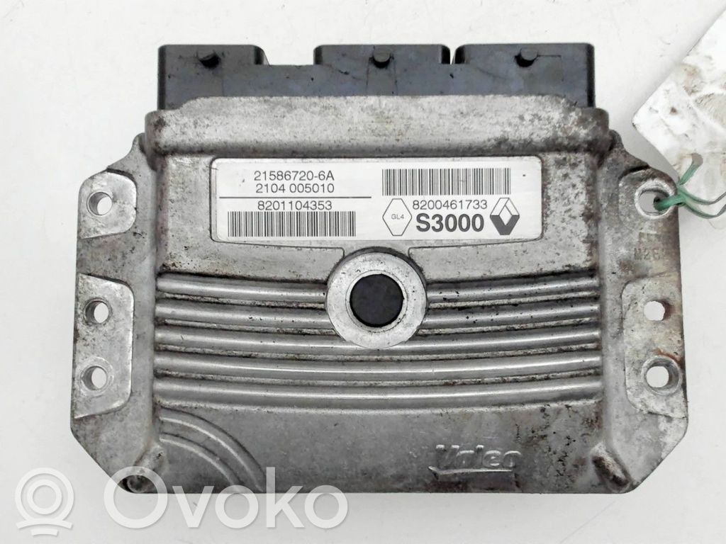 Renault Modus Sterownik / Moduł ECU 