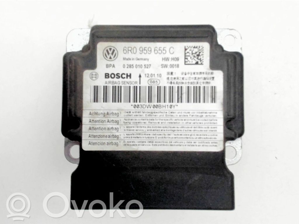 Volkswagen Polo V 6R Sterownik / Moduł Airbag