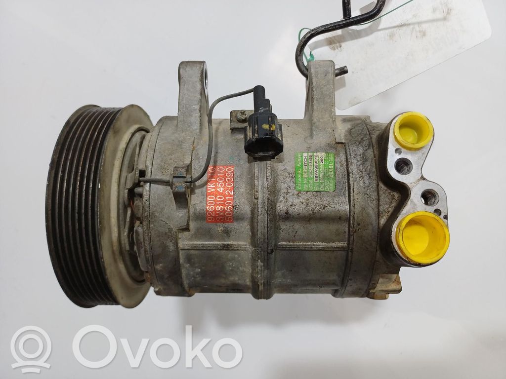 Nissan Terrano Compresor (pompă) aer condiționat (A/C) 