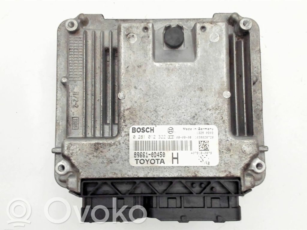 Toyota Yaris Unidad de control/módulo del motor