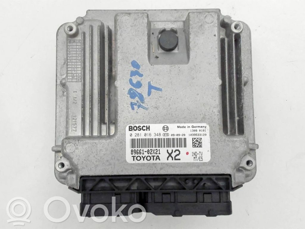 Toyota Auris 150 Unidad de control/módulo del motor