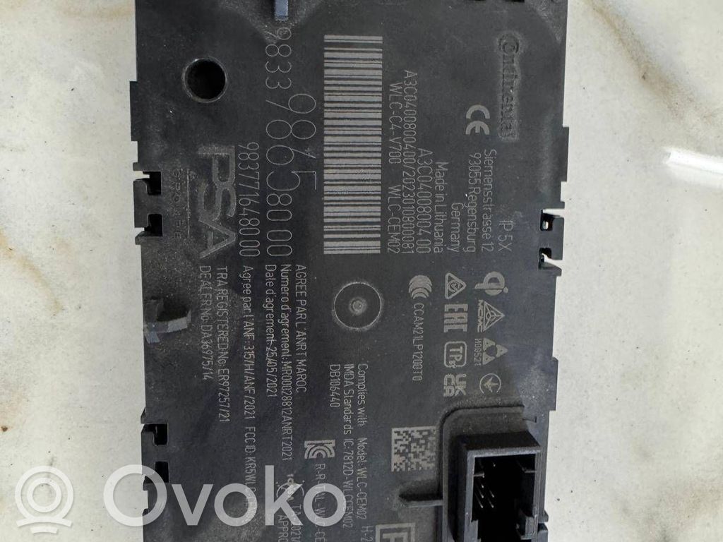 Wireless charging module   9833986580