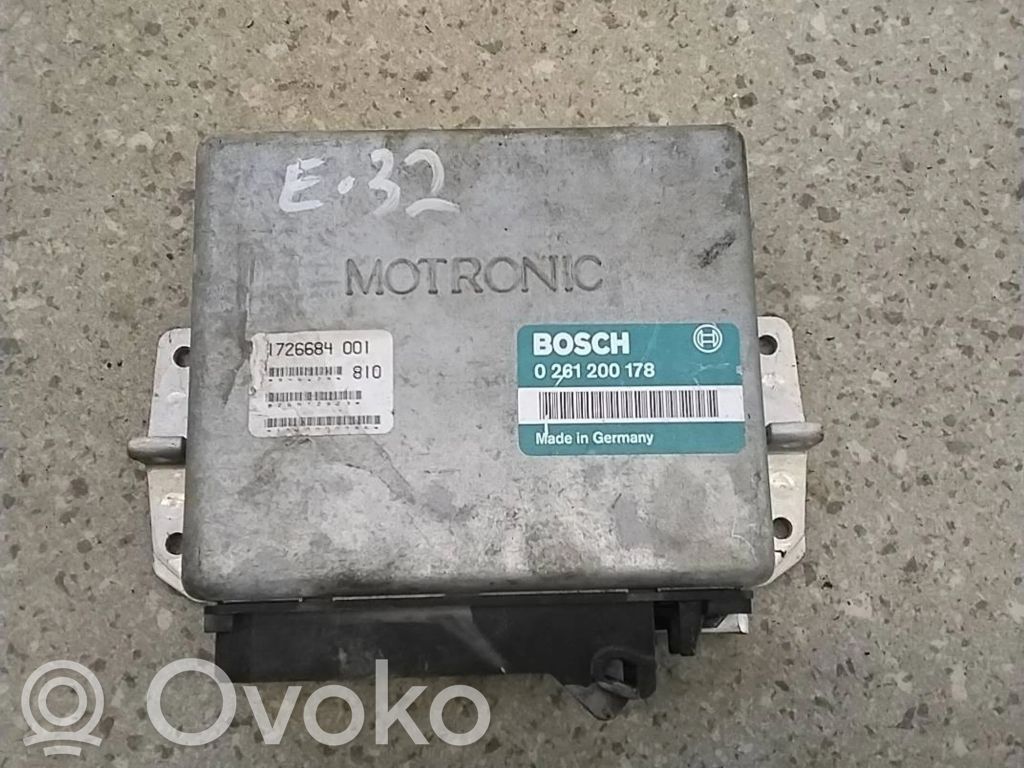 BMW 7 E32 Engine control unit/module 