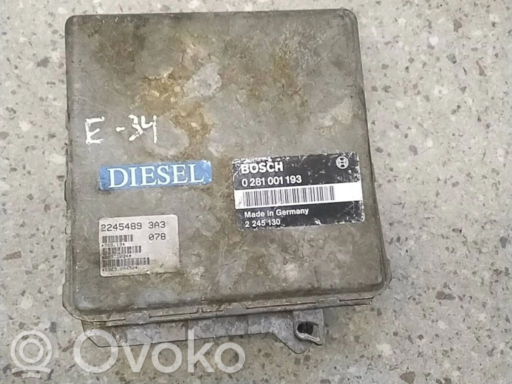 BMW 5 E34 Engine control unit/module 