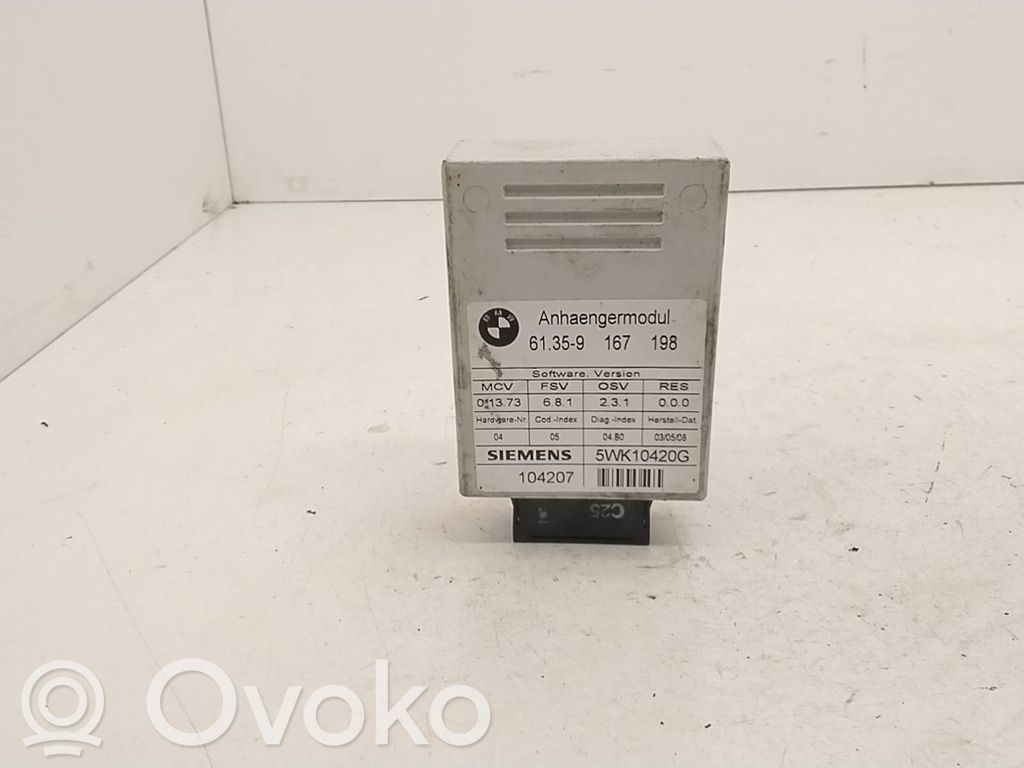 BMW 1 E81 E87 Tow bar trailer control unit/module 