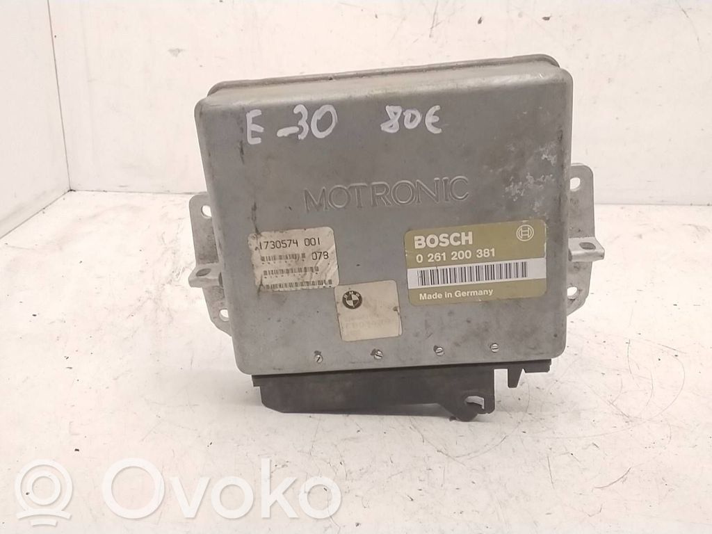 BMW 3 E30 Engine control unit/module 