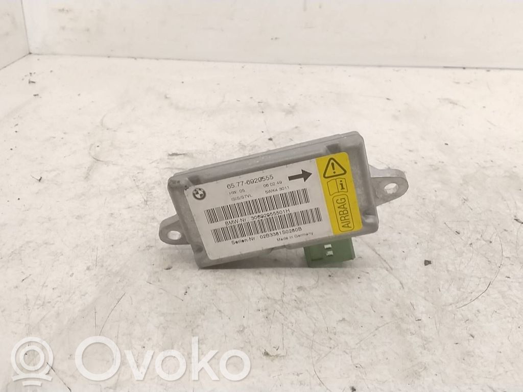 Sensor impacto/accidente para activar Airbag   6929555,02B3381S0280B,5WK43011,30692955501H