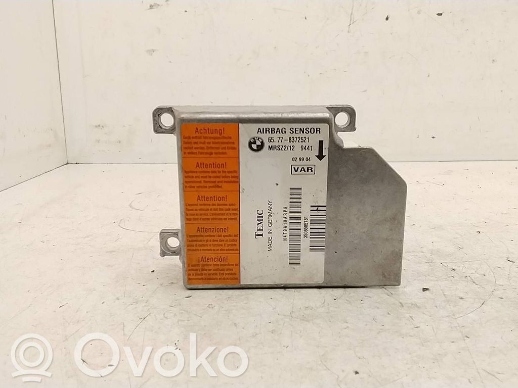 Airbag control unit/module   65778372521