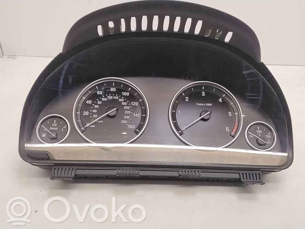 BMW 5 F10 F11 Speedometer (instrument cluster) 