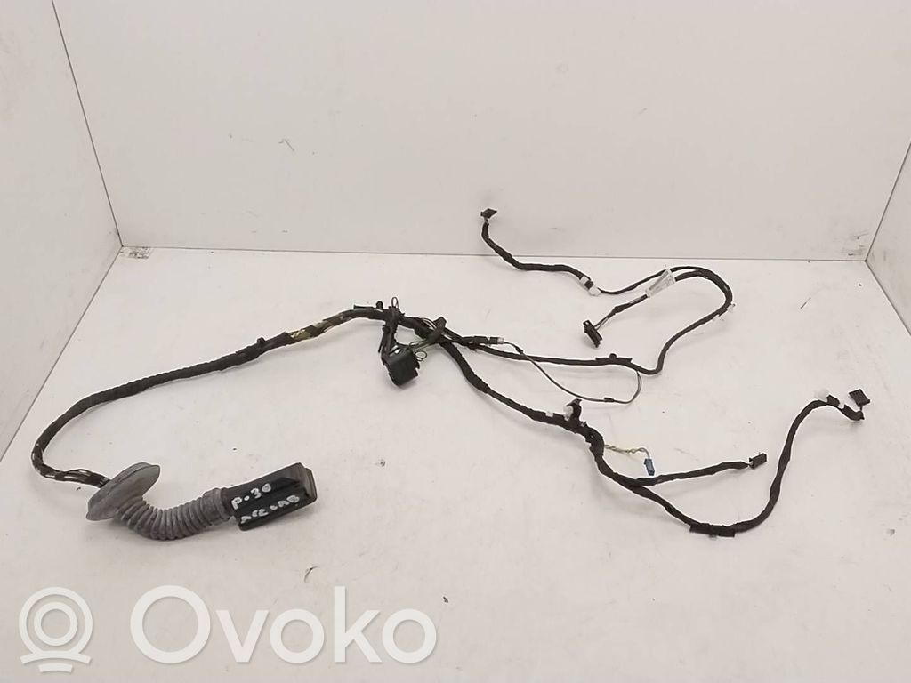BMW 3 F30 F35 F31 Wiązka przewodów drzwi tylnych 