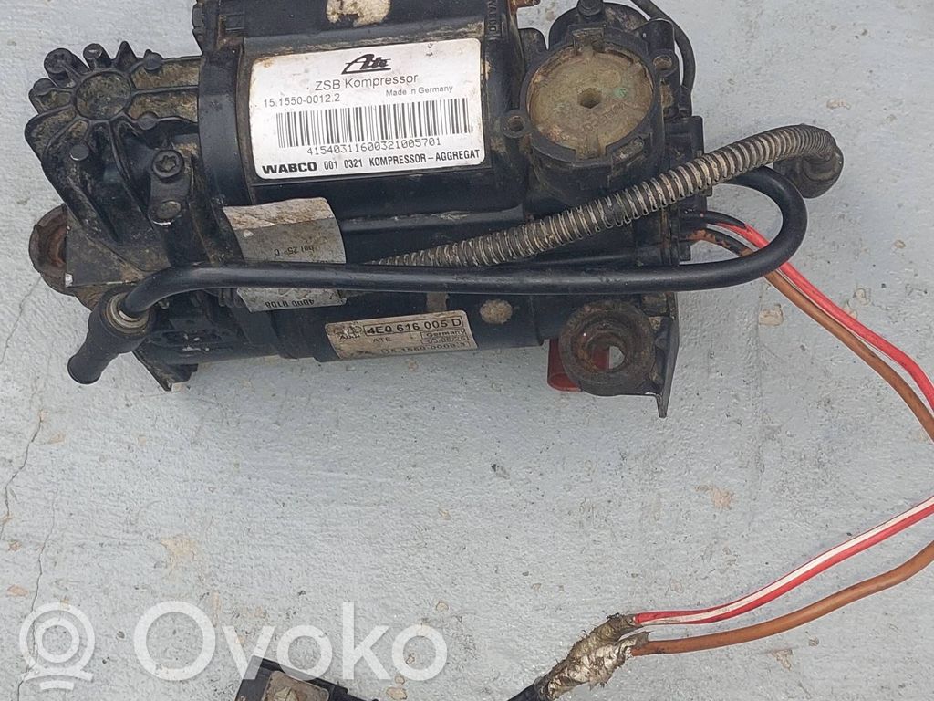Audi A8 S8 D3 4E Air suspension compressor/pump 