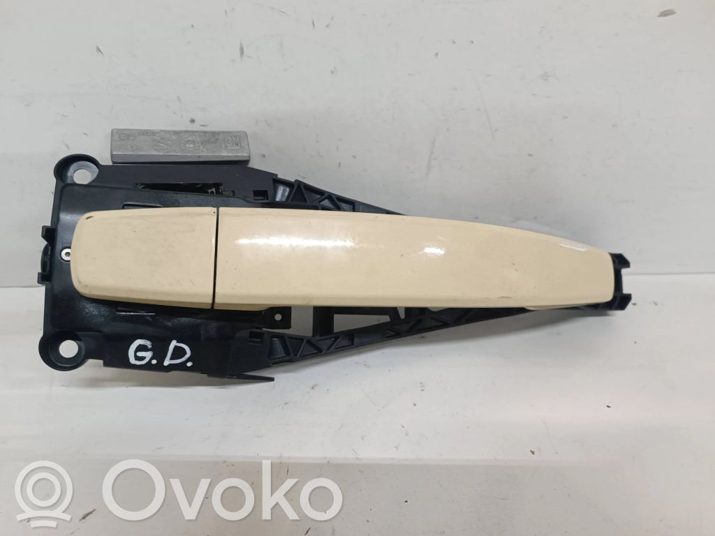 Opel Zafira C Klamka zewnętrzna drzwi tylnych 