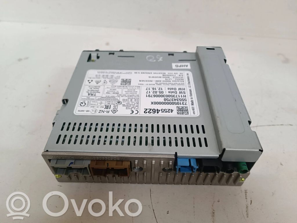 Opel Astra K Radio/CD/DVD/GPS head unit 