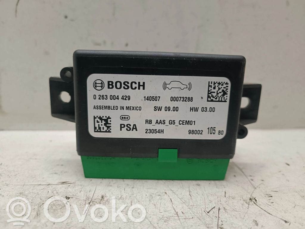 Peugeot 308 Unitate/modul de comandă parcare PDC 