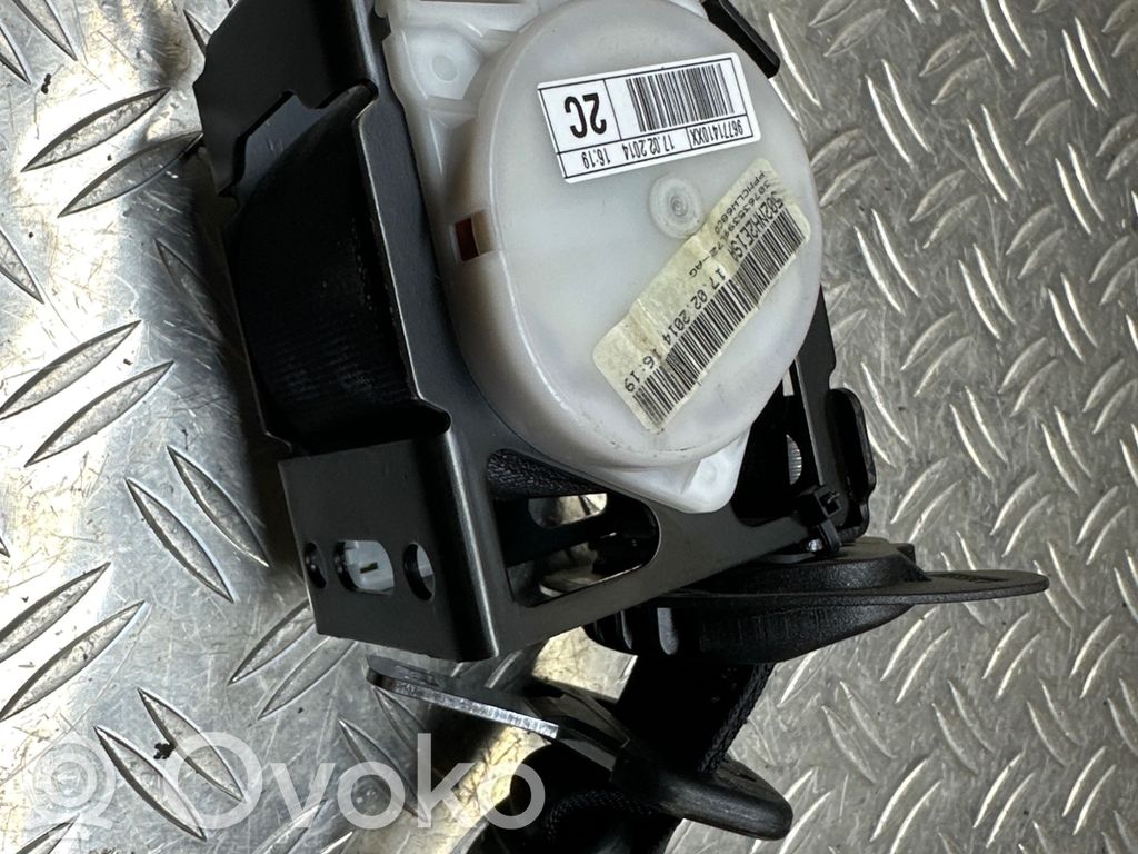 Citroen C4 II Picasso Pas bezpieczeństwa fotela tylnego 