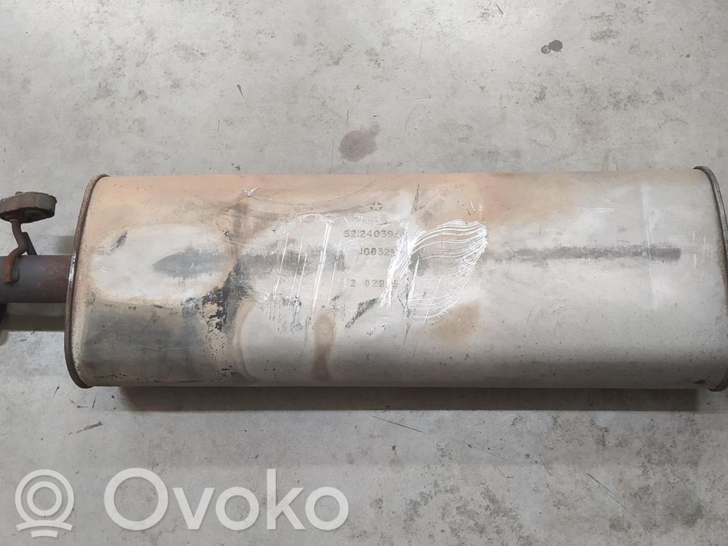Exhaust gas pipe   52124039AD