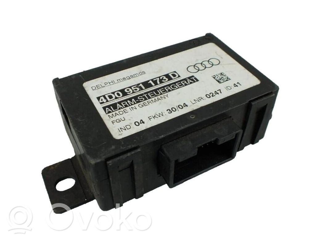Audi A4 S4 B5 8D Alarm control unit/module 