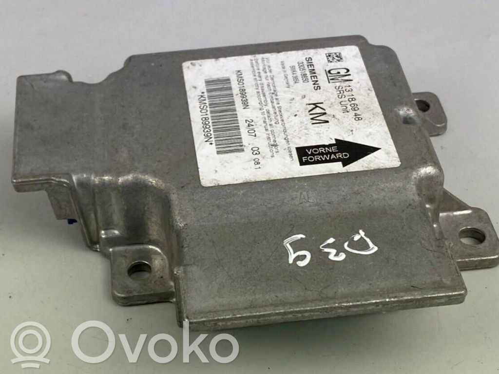 Opel Signum Airbag control unit/module 
