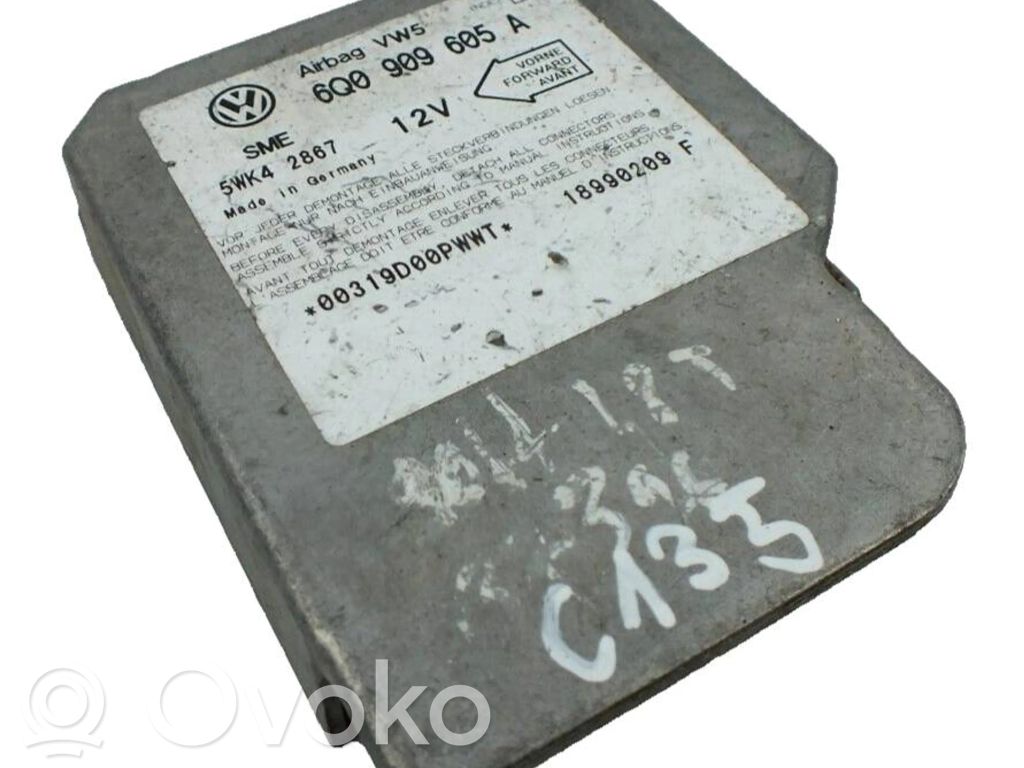 Seat Leon (1M) Airbag control unit/module 