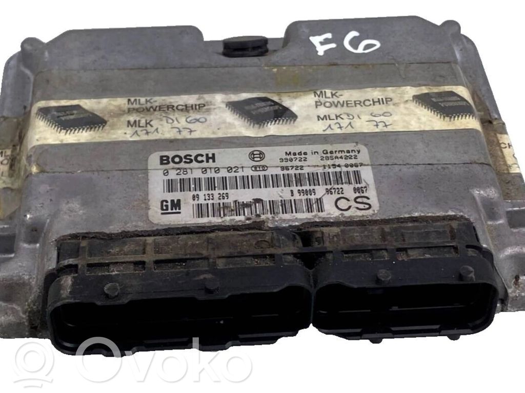 Opel Zafira A Engine control unit/module 
