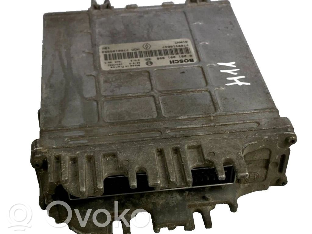 Engine control unit/module   7700105953,7700110647,0281001809