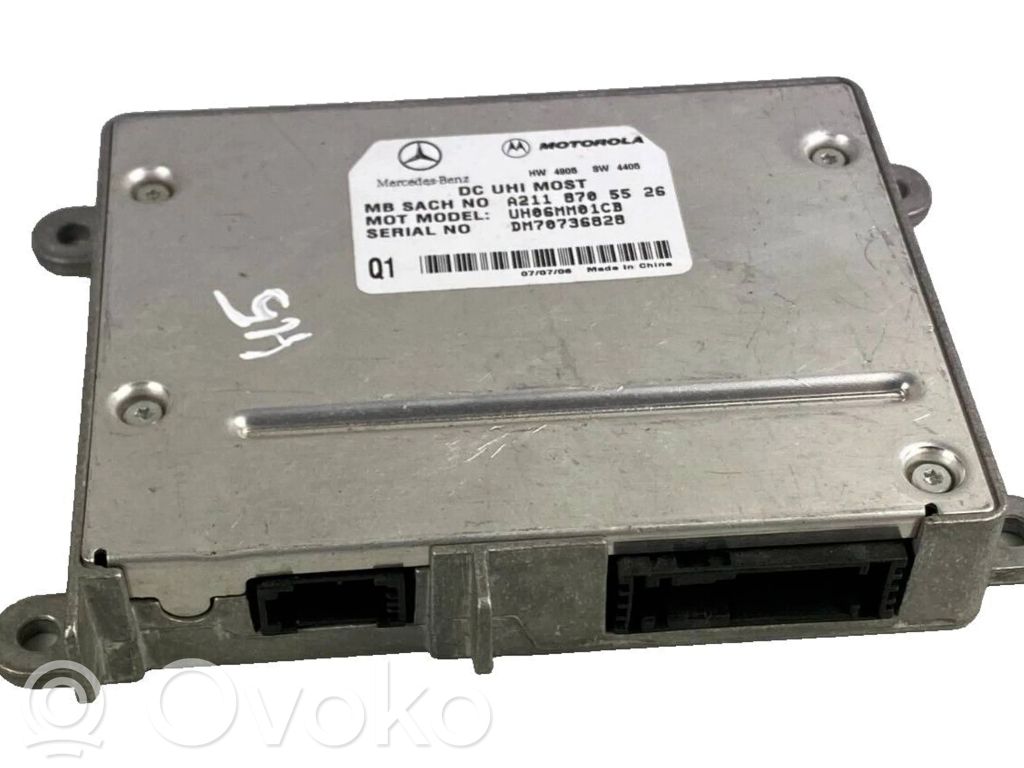 Mercedes-Benz E W211 Unidad de control/módulo de bluetooth 