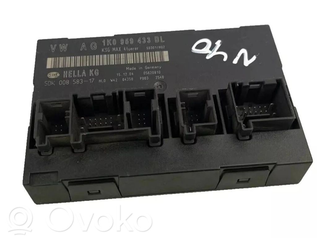 Skoda Octavia Mk2 (1Z) Komforto modulis 