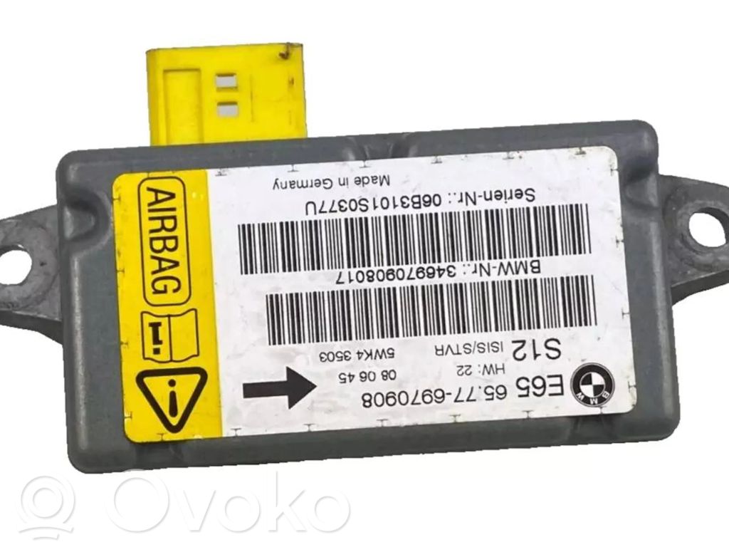 BMW 7 E65 E66 Airbag control unit/module 