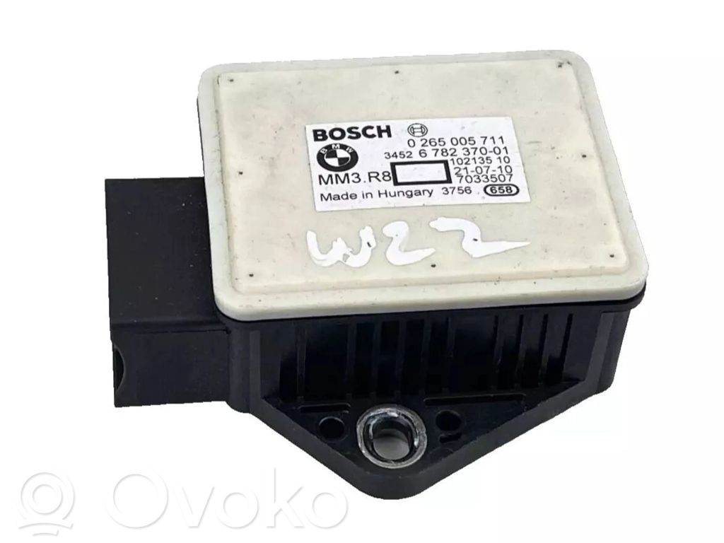BMW 5 E60 E61 ESP acceleration yaw rate sensor 