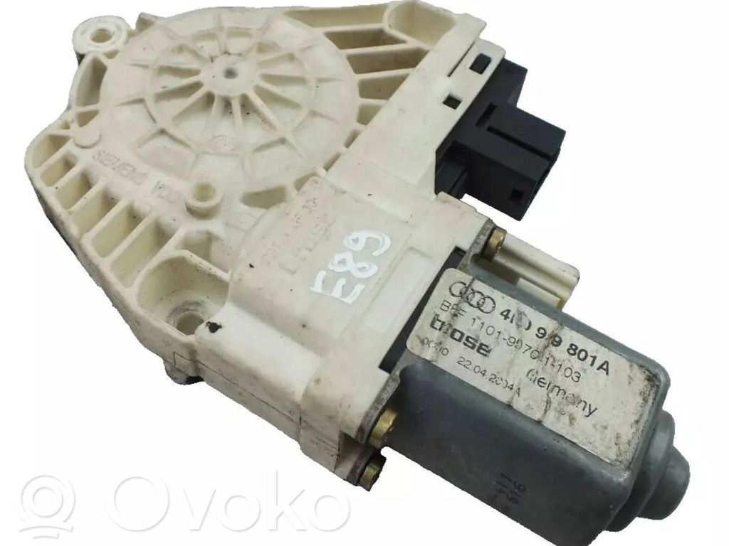 Audi A6 S6 C6 4F Varikliukas priekinio langų pakėlėjo 