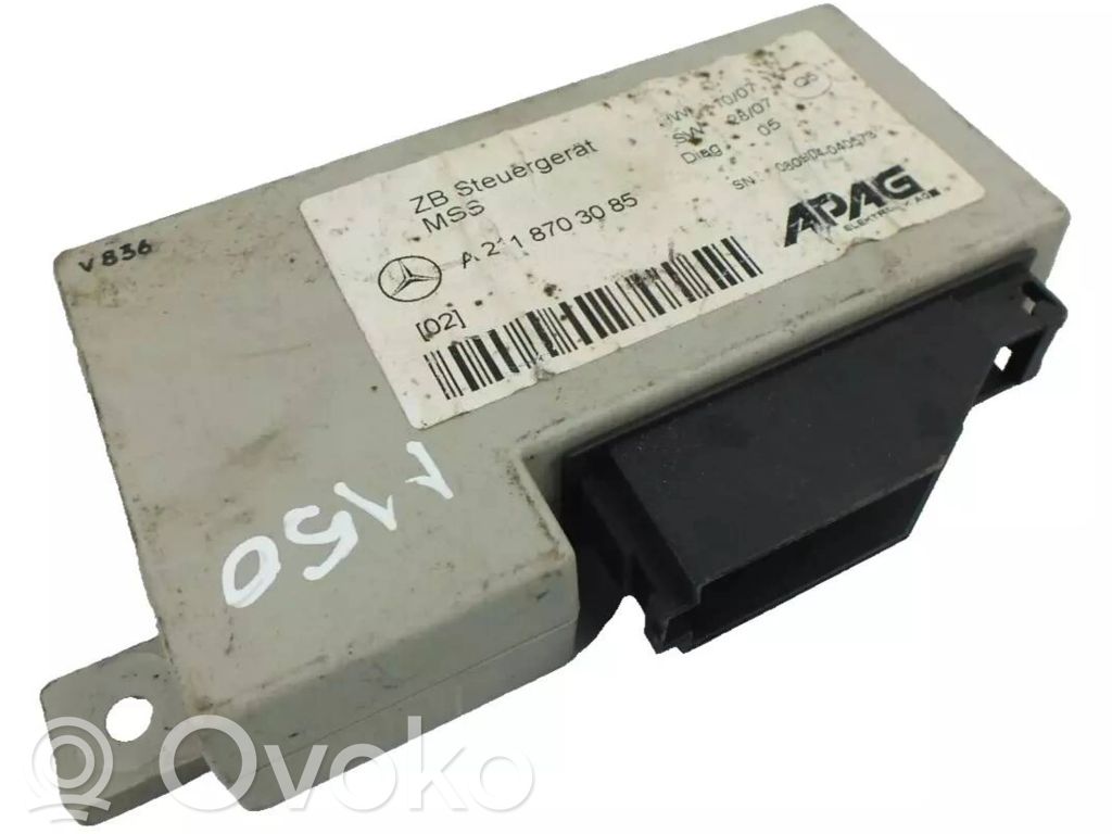 Mercedes-Benz E W211 Other control units/modules 